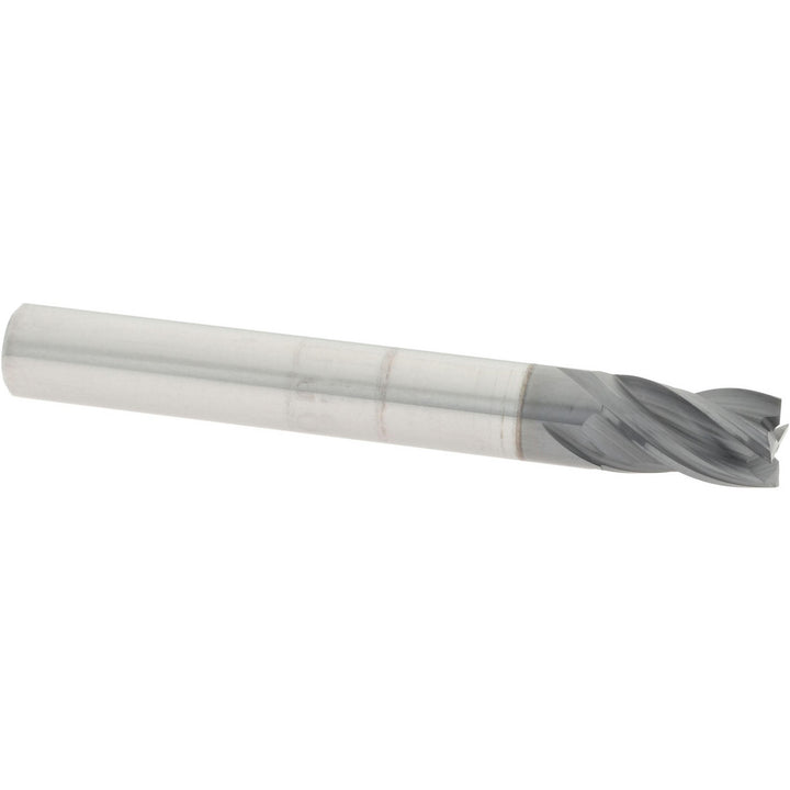 1/4" 4-Flute Solid Carbide Square End Mill, nACRo - Accupro 95168350