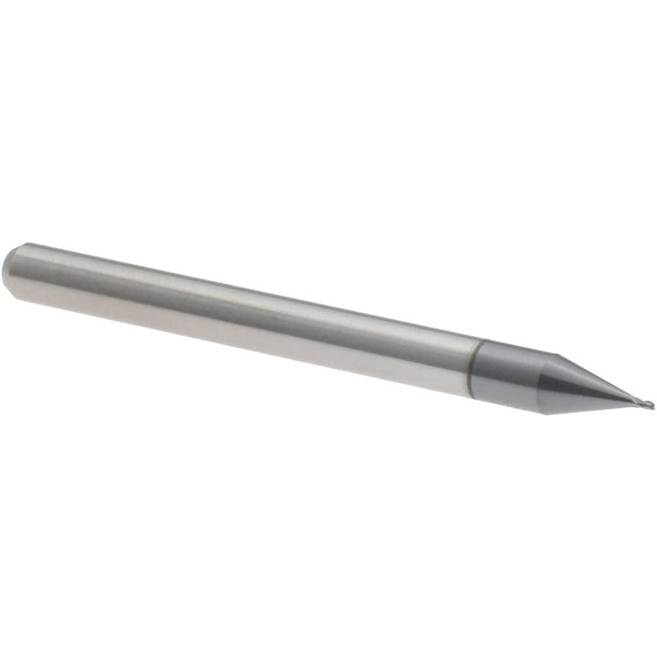 0.0190" 4-Flute Solid Carbide Square End Mill, AlTiN - Accupro 14797041