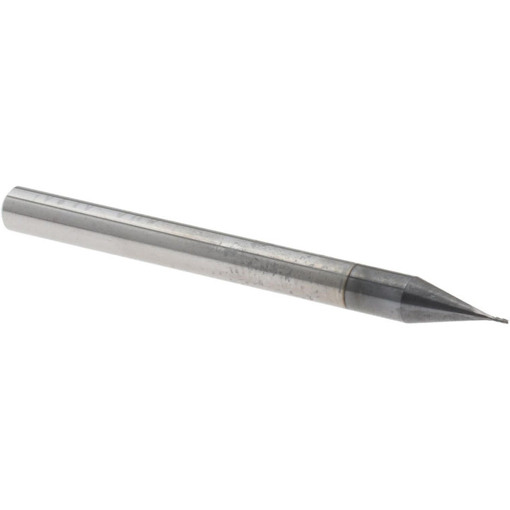 0.0140" 4-Flute Solid Carbide Square End Mill, AlTiN - Accupro 14796938
