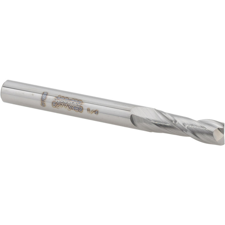 1/4" 2-Flute Solid Carbide Square End Mill - Accupro 12467397