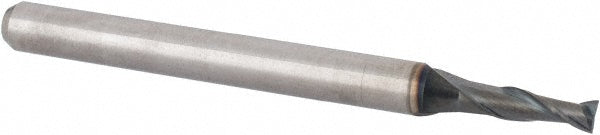 5/64" 2-Flute Solid Carbide Square End Mill, AlTiN - Accupro 14796928