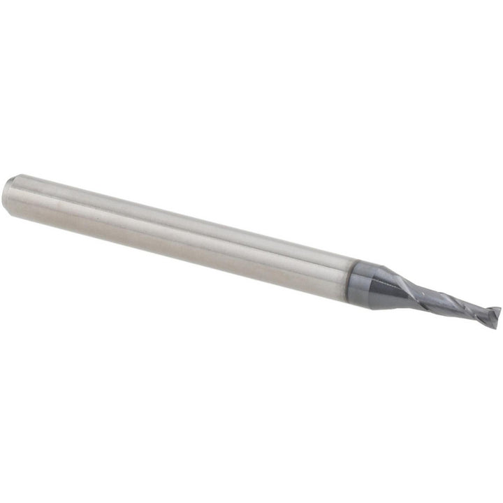 1/16" 2-Flute Solid Carbide Square End Mill, AlTiN - Accupro 14796923