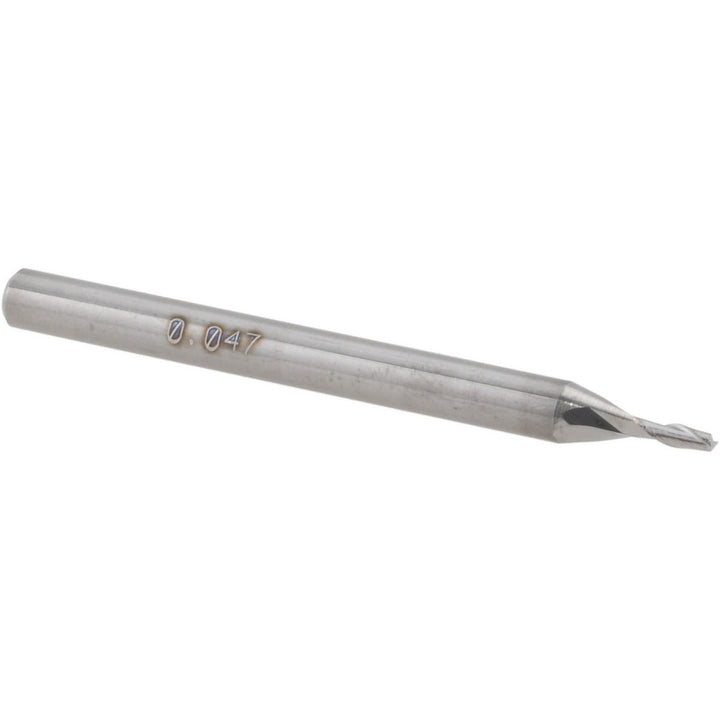 3/64" 2-Flute Solid Carbide Square End Mill - Accupro 12462409