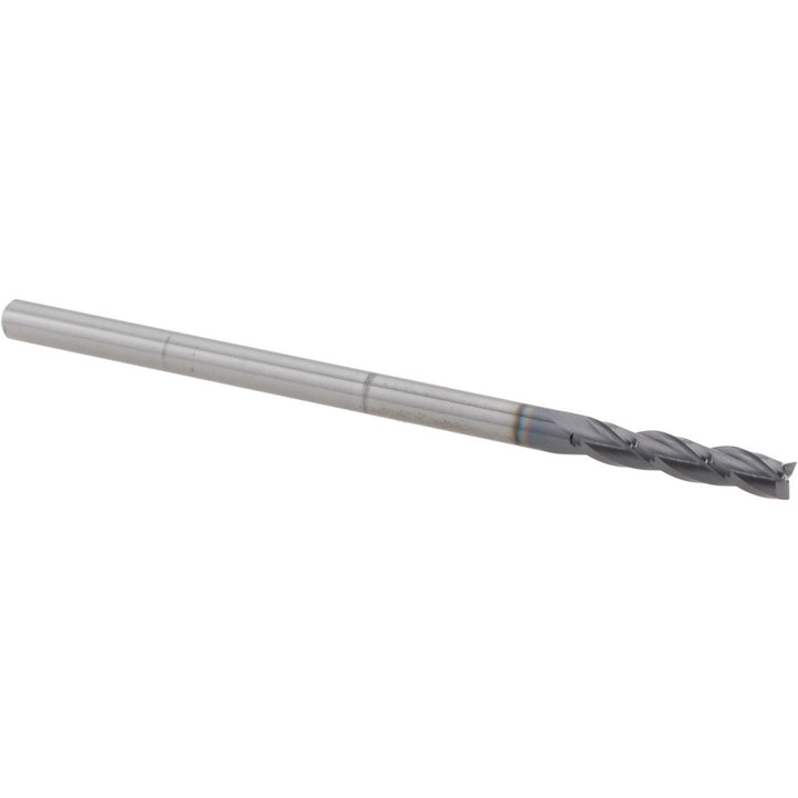 1/8" 3-Flute Solid Carbide Square End Mill, AlTiN - Accupro 14883422