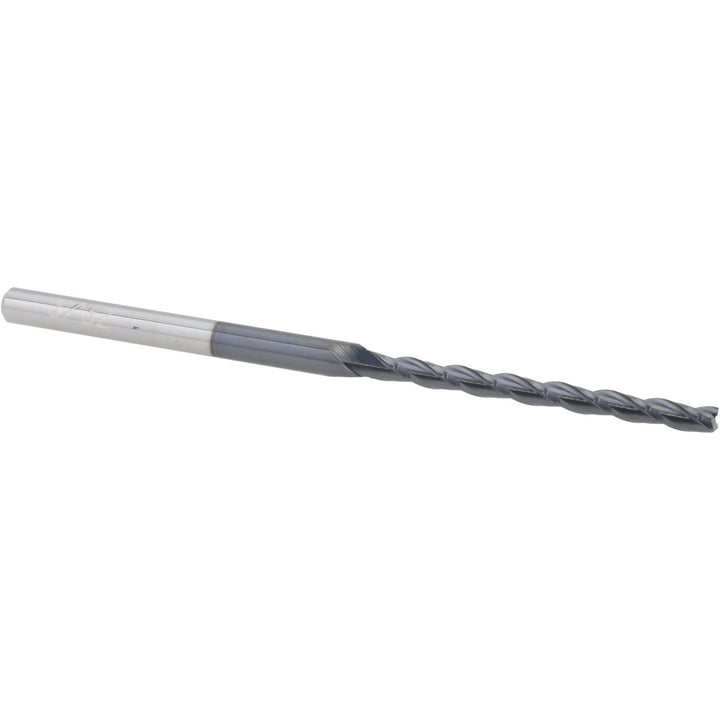 3/32" 3-Flute Solid Carbide Square End Mill, AlTiN - Accupro 14883435
