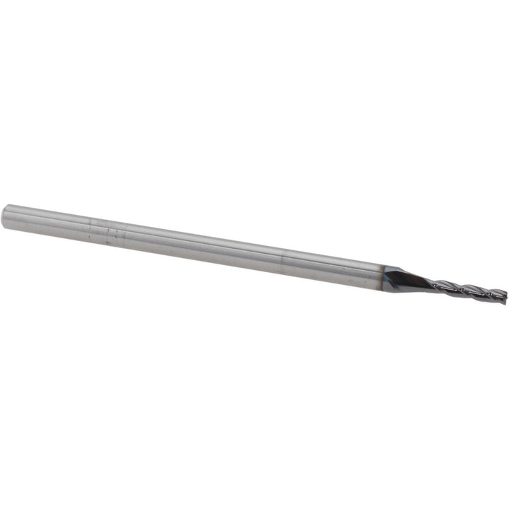 0.0700" 3-Flute Solid Carbide Square End Mill, AlTiN - Accupro 14883455