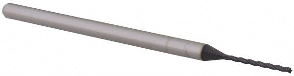 0.0400" 3-Flute Solid Carbide Square End Mill, AlTiN - Accupro 14883477