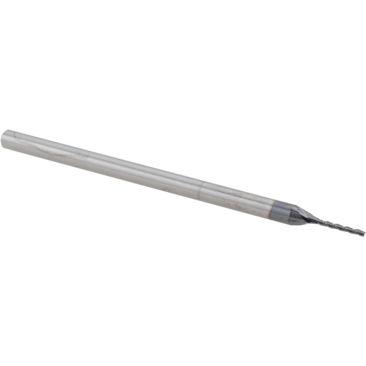0.0350" 3-Flute Solid Carbide Square End Mill, AlTiN - Accupro 14883480