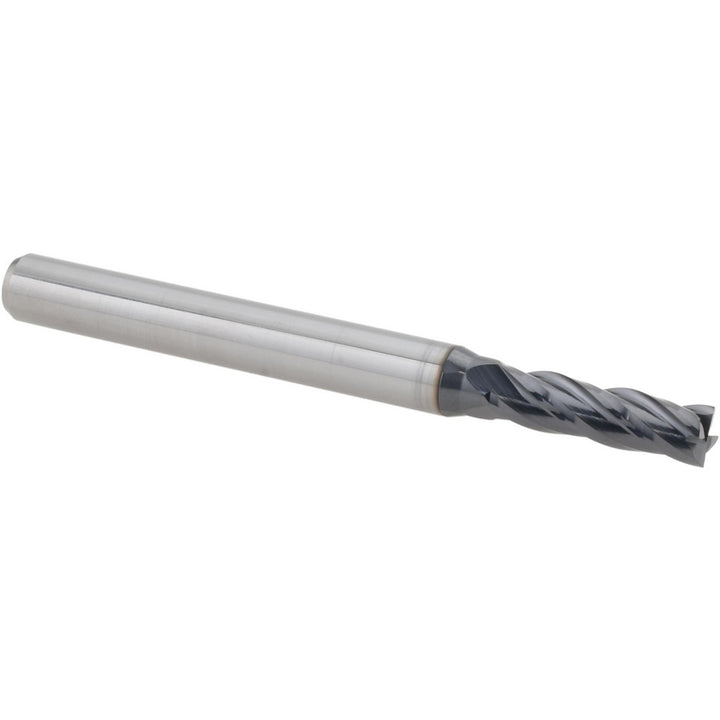 5/32" 4-Flute Solid Carbide Square End Mill, AlTiN - Accupro 14797078