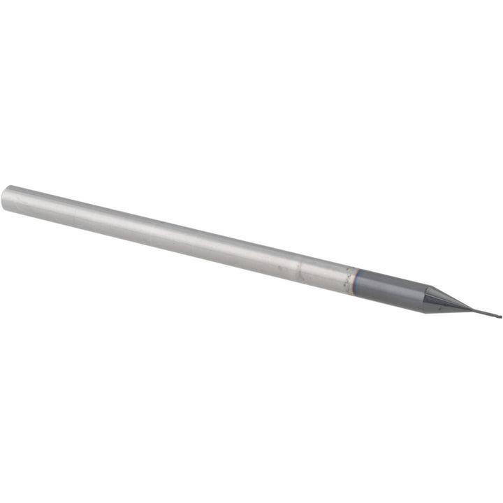 0.0156" 3-Flute Solid Carbide Corner Radius End Mill, AlTiN - Accupro 15024236