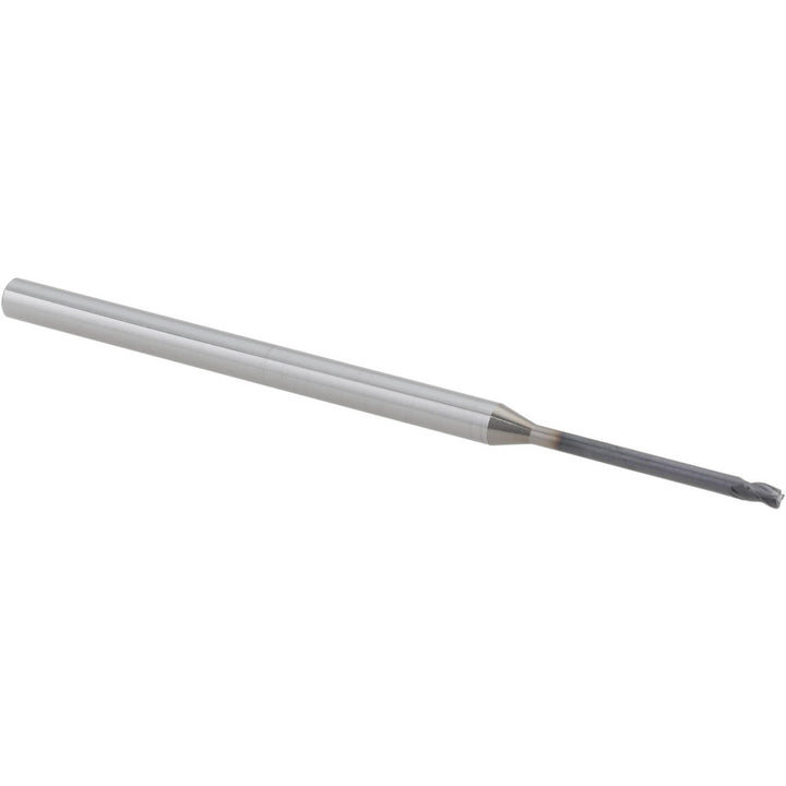 1/16" 3-Flute Solid Carbide Corner Radius End Mill, AlTiN - Accupro 14796241