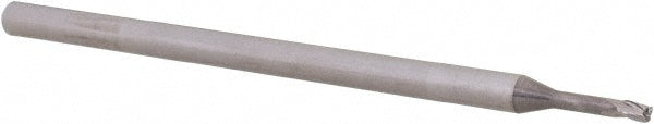 1/16in" 3-Flute Solid Carbide Corner Radius End Mill - Accupro 14796242