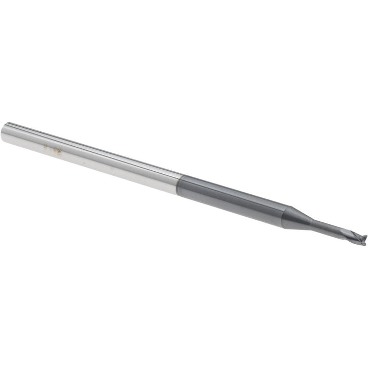 1/16" 3-Flute Solid Carbide Square End Mill, AlTiN - Accupro 14797233