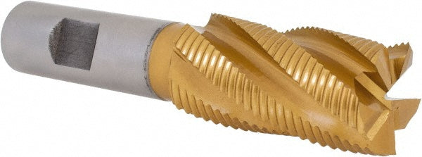 1.0000" 5-Flute Cobalt Single End Mill, TiN - Hertel 62849062