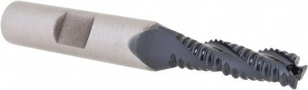 0.2500" 3-Flute Cobalt Single End Mill, TiAlN - Hertel 62852603