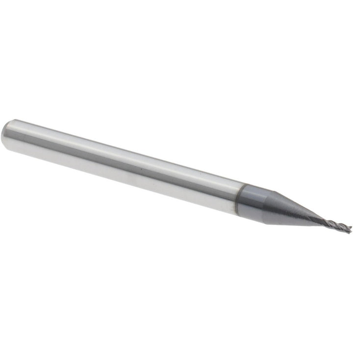 0.0320" 4-Flute Solid Carbide Square End Mill, AlTiN - Harvey Tool 73032-C3