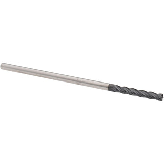 1/8" 4-Flute Solid Carbide Corner Radius & Corner Chamfer End Mill, nACRo - Accupro 95168436