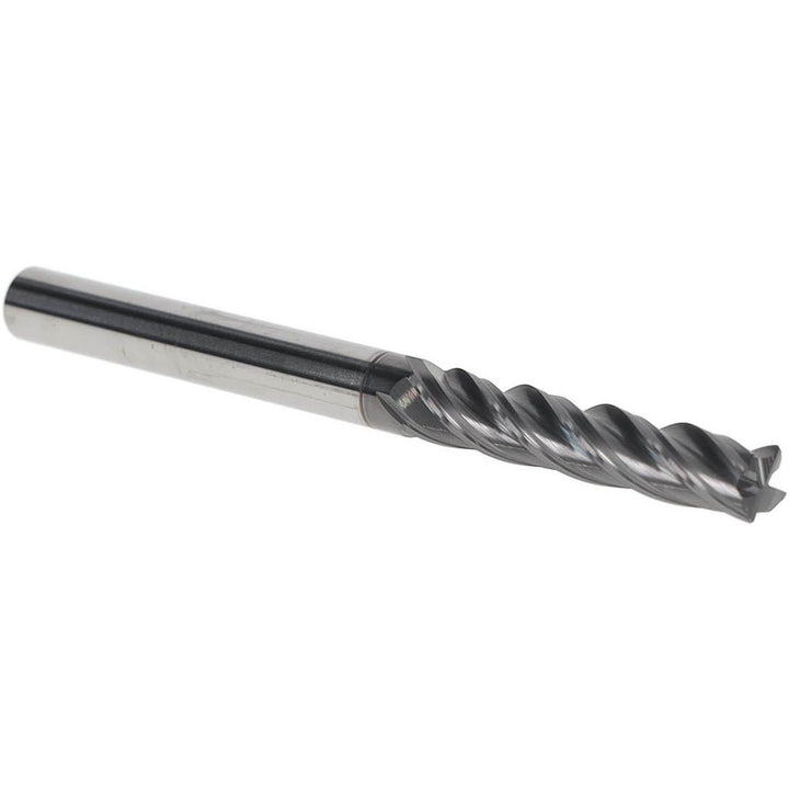 1/4" 4-Flute Solid Carbide Corner Radius & Corner Chamfer End Mill, nACRo - Accupro 95168556