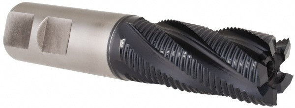 0.8750" 5-Flute Cobalt Single End Mill, TiAlN - Hertel 62913892