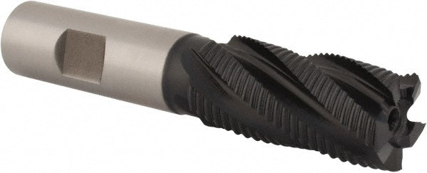 0.8750" 5-Flute Cobalt Single End Mill, TiAlN - Hertel 62913918