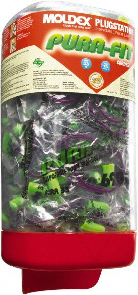 33.00dB Bright Green Ear Plugs - Moldex 6882