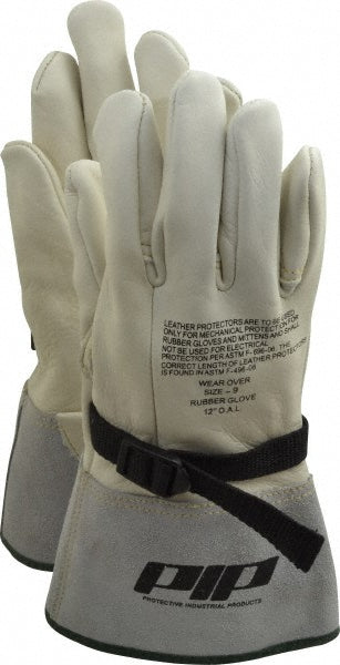 Large Natural Cowhide Leather Gloves - Novax. 148-4000/9