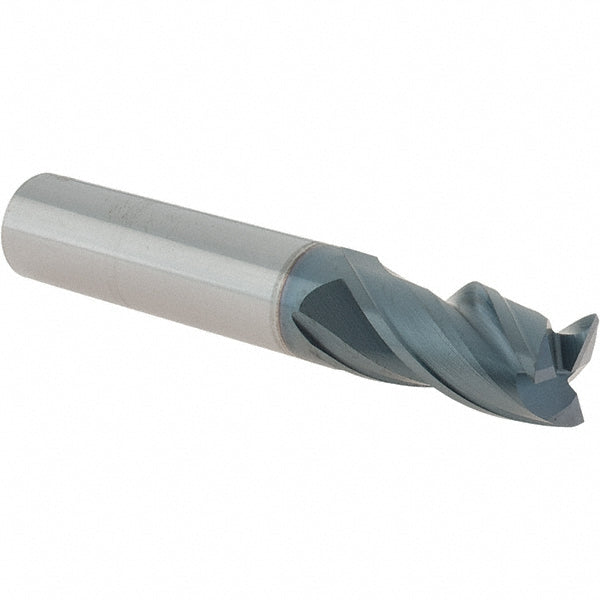 1/2" 3-Flute Solid Carbide Square End Mill, AlTiN - Sandvik Coromant 8035612