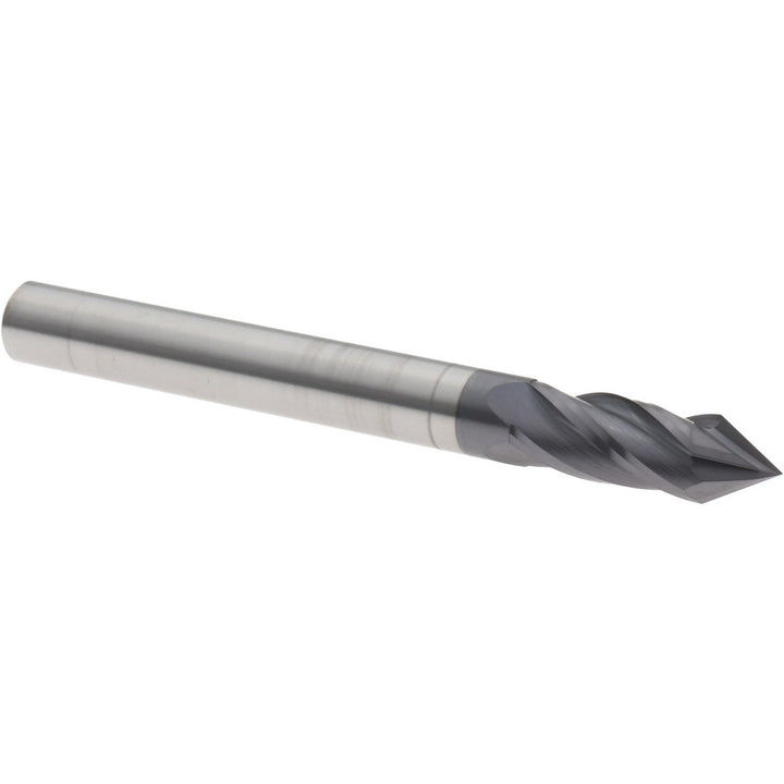 1/4" 4-Flute Solid Carbide Drill Mill End Mill, AlTiN - Harvey Tool 15416-C3