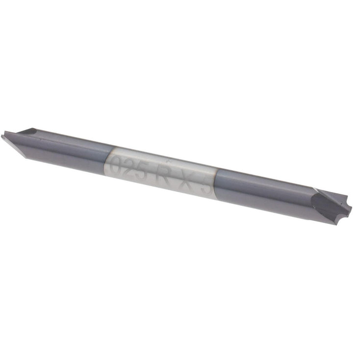 1/8" 2-Flute Solid Carbide Corner Rounding End Mill, AlTiN - Harvey Tool 17025-C3