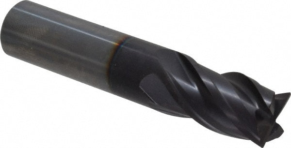 1/2" 4-Flute Solid Carbide Corner Radius & Corner Chamfer End Mill, FIREX - Guhring 9031130127000