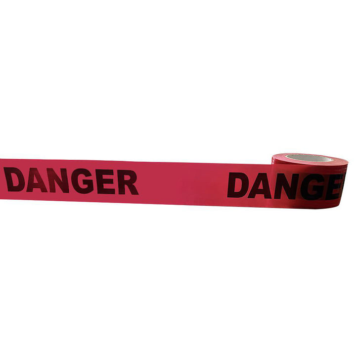 Black; Red Safety Tape - PRO-SAFE BT-DANGER23300