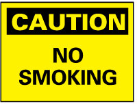 No Smoking Sign - AccuformNMC C49RB