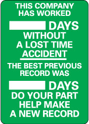 Sign - AccuformNMC WS2