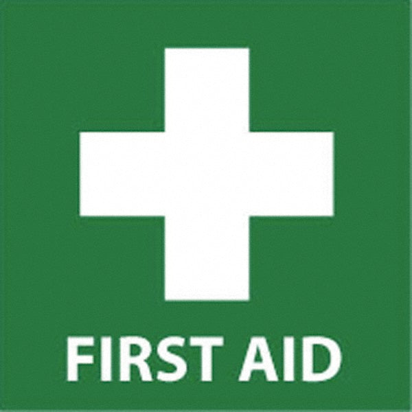 First Aid Sign - AccuformNMC S53P