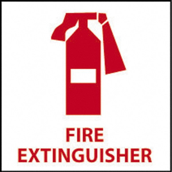 Fire Extinguisher Sign - AccuformNMC S21P