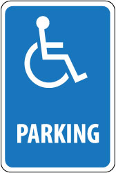 PARKING Sign - AccuformNMC TM94G