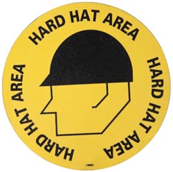 HARD HAT AREA Sign - AccuformNMC WFS13