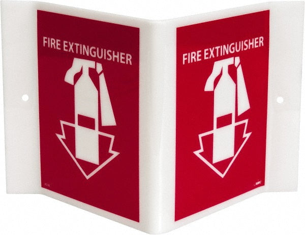 Fire Extinguisher Sign - AccuformNMC VS1R