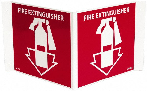 Fire Extinguisher Sign - AccuformNMC VS11R