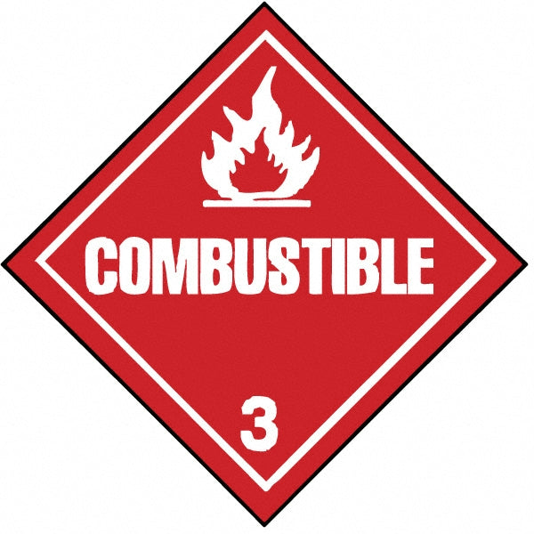 Combustible Sign - AccuformNMC DL9P