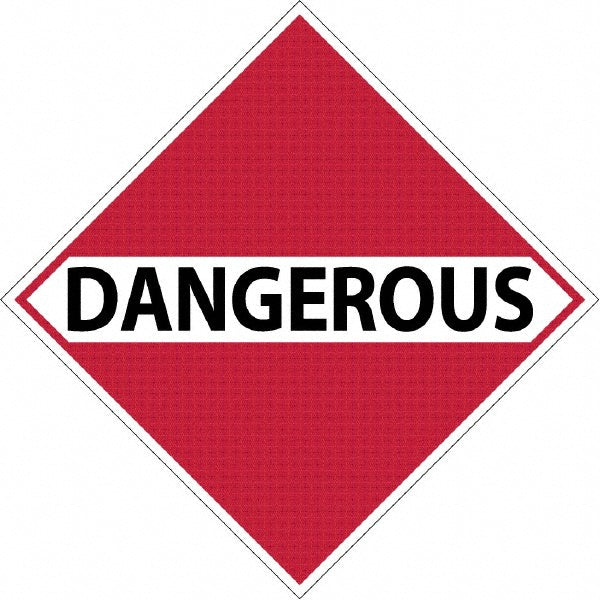 Dangerous Sign - AccuformNMC DL17R