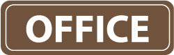 OFFICE Sign - AccuformNMC AS45
