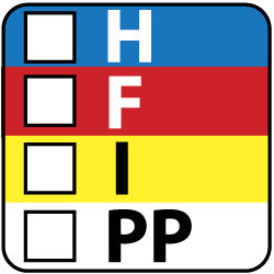 H - F - I - PP Label - AccuformNMC WML4