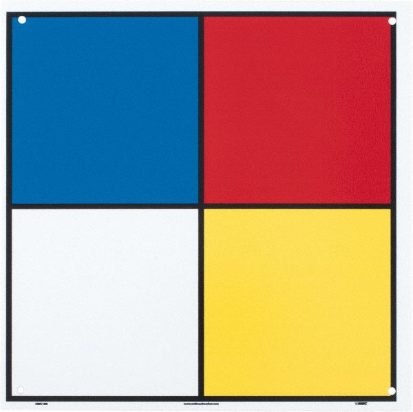 Hazardous Materials Systems Sign - AccuformNMC HMS10R