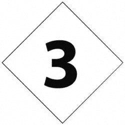 Number Label - AccuformNMC DCN63