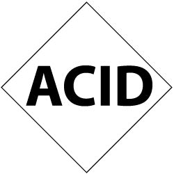 Acid Label - AccuformNMC DCL122