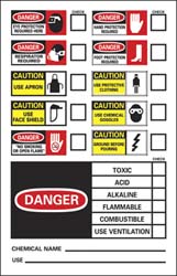 Chemical ID Sign - NMC CI1P