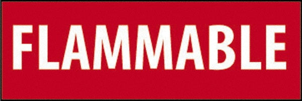 FLAMMABLE Sign - AccuformNMC M16P