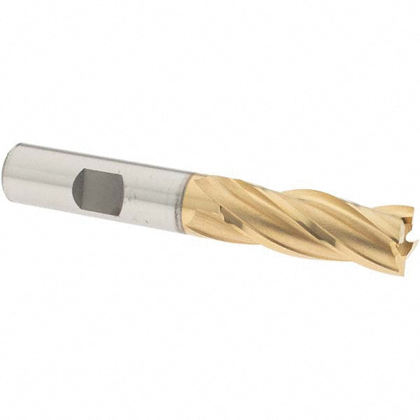 17/32" 4-Flute Cobalt Square End Mill, TiN - OSG 5401605