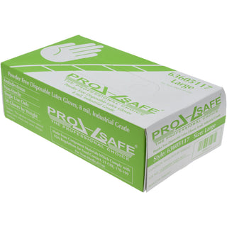 Natural Latex Gloves - PRO-SAFE GL8N-8PFL